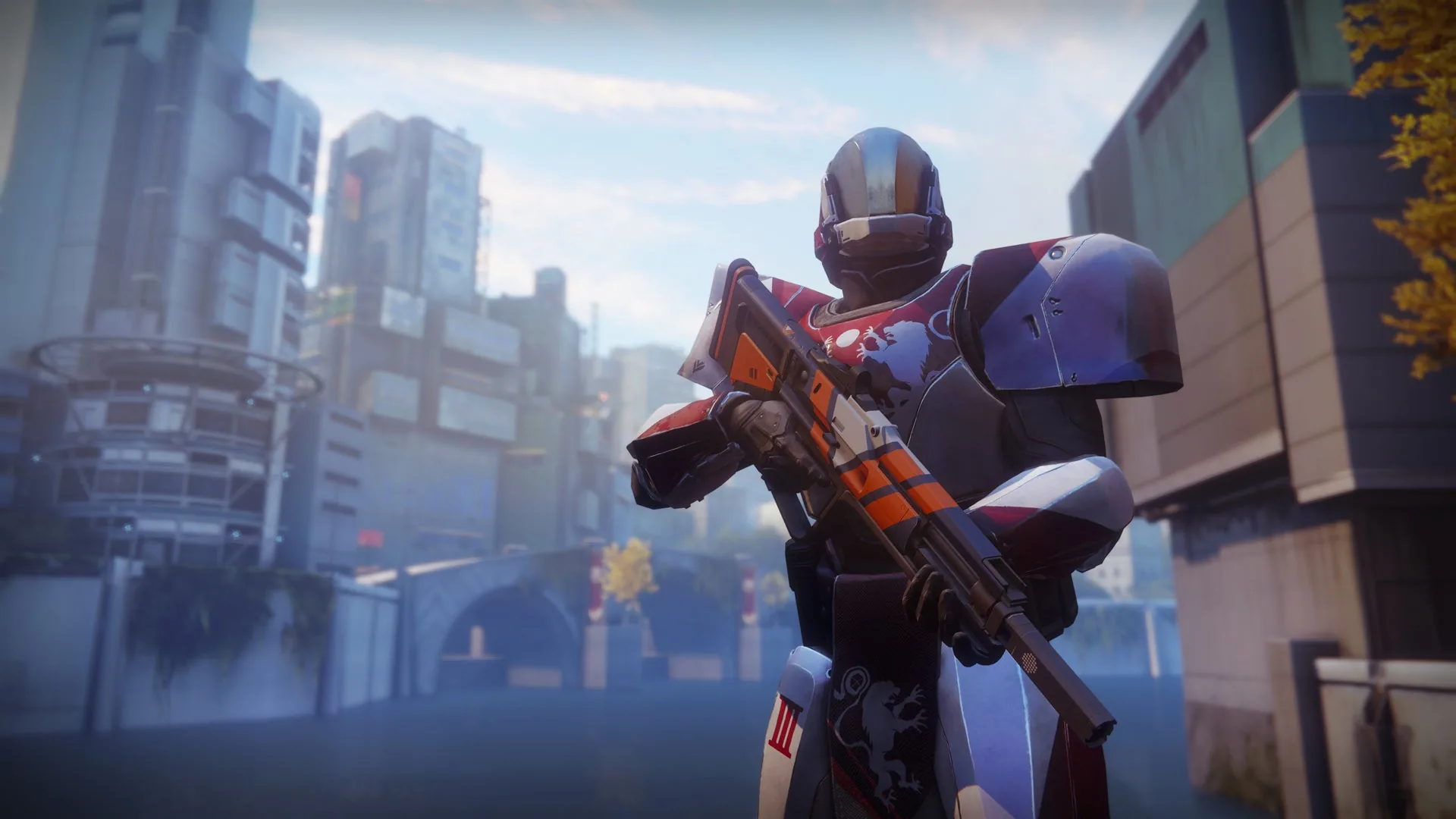Destiny 2 Titan in a live firefight