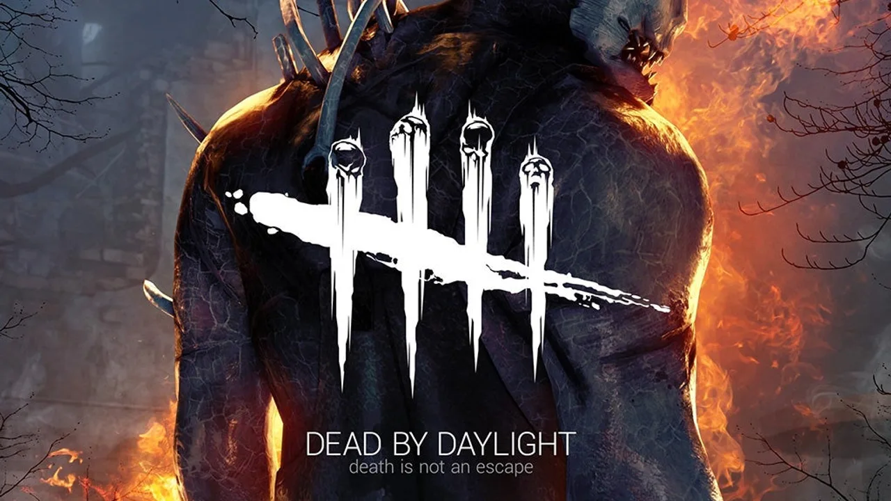 Dead by Daylight generator in a dark cornfield