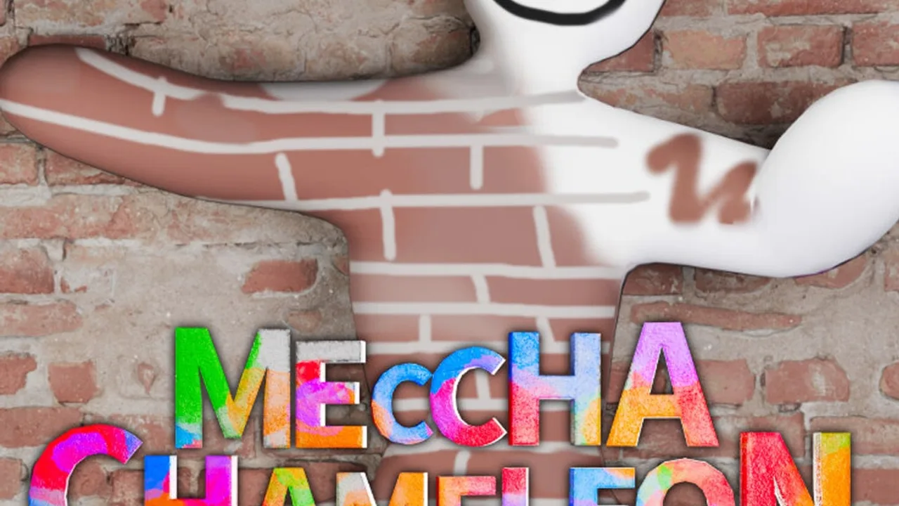 MECCHA Chameleon paint camouflage hide and seek map