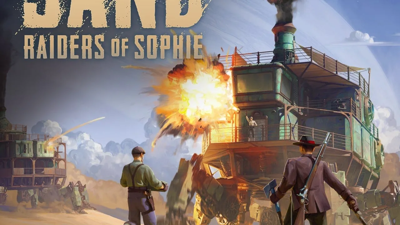 SAND Raiders of Sophie trampler herd near cargo holds