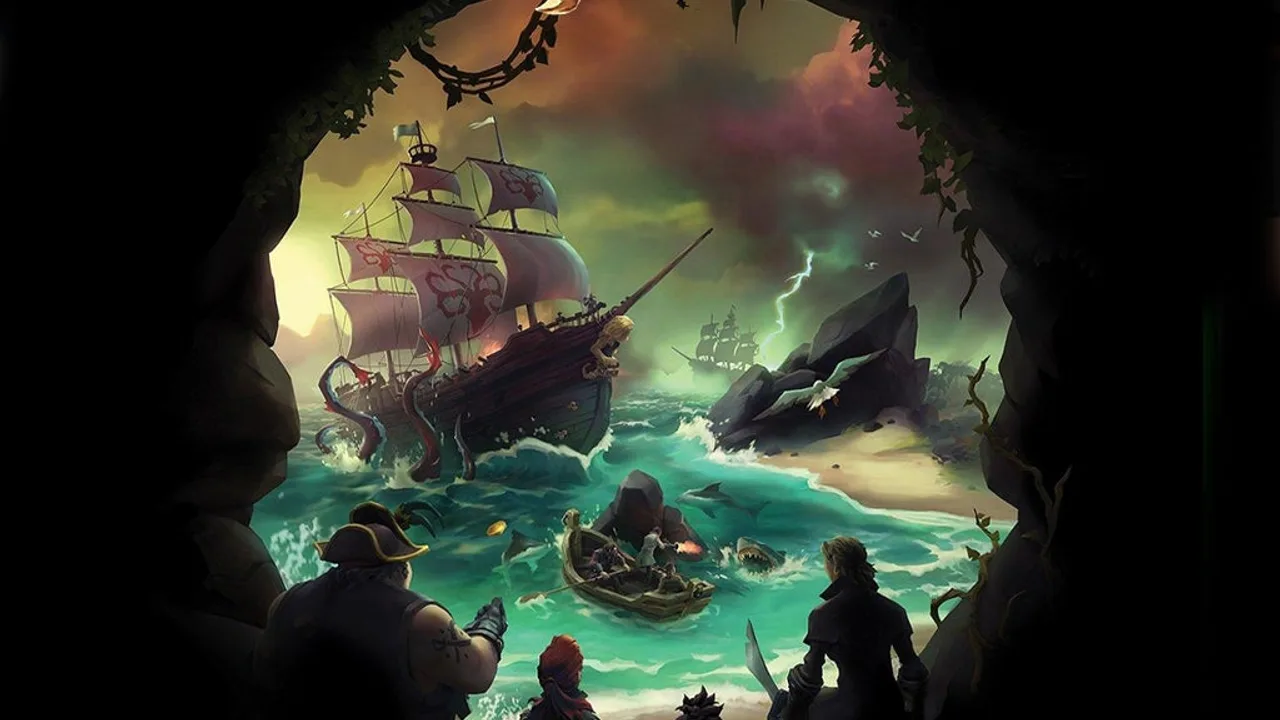 Sea of Thieves emissary ship at a world event